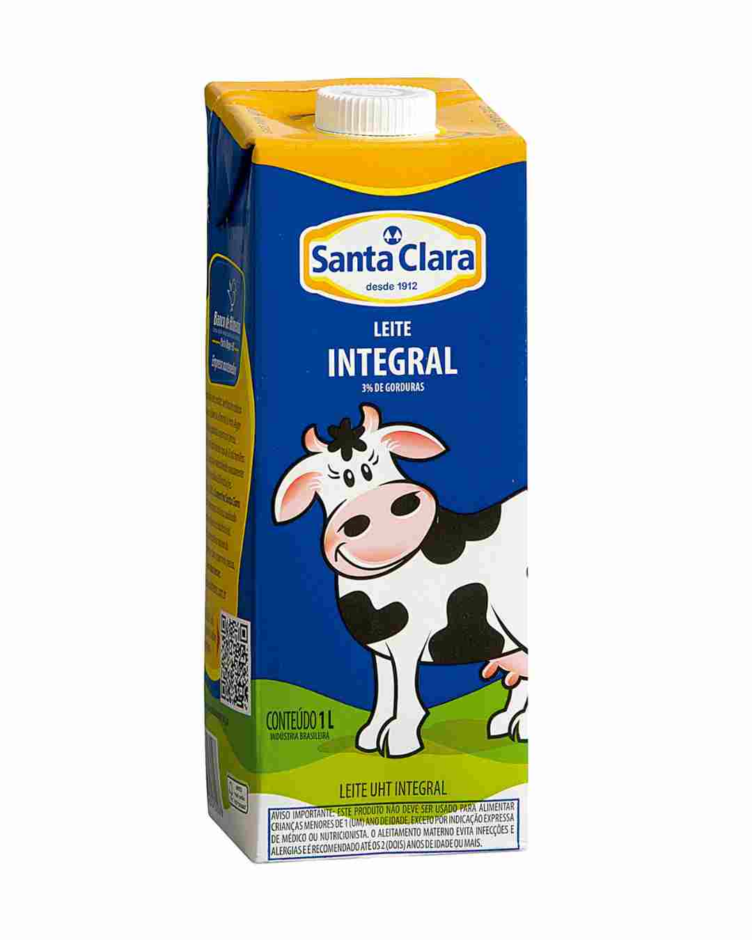 Leite Integral Santa Clara 1l